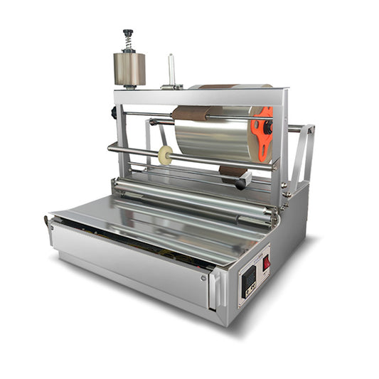 Gift box perfume box cigarette box Folding film Wrapping Machine
